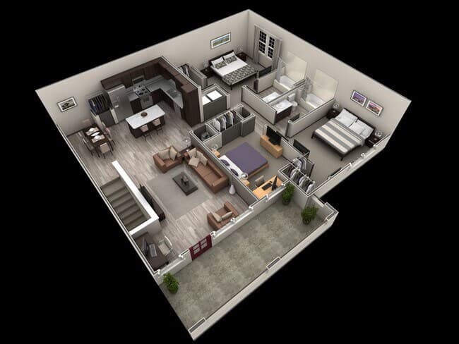 Unit 2035 2035 floor plan