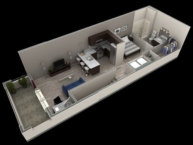 Unit 2045 2041 floor plan