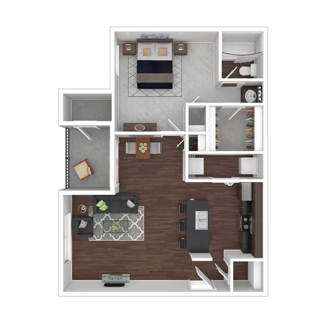 Unit 2-256 2-288 floor plan