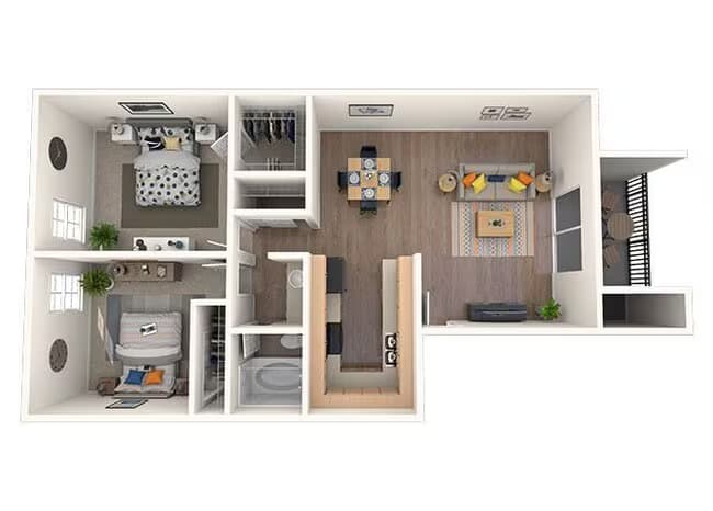 Unit 2028E 2028E floor plan