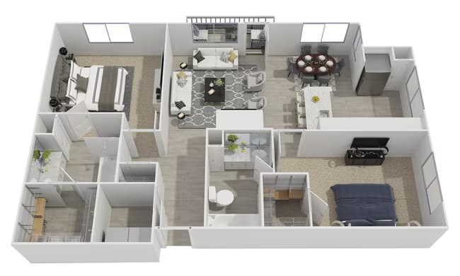 Unit 1067 1067 floor plan