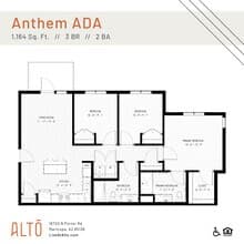 Anthem ADA J101 floor plan