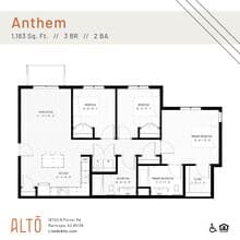 Anthem H202 floor plan