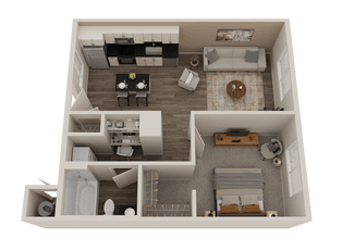 1X1 3310 floor plan