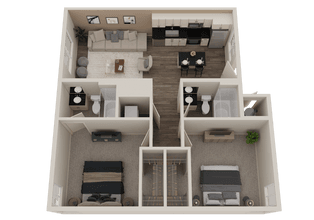 2X2 2216 floor plan