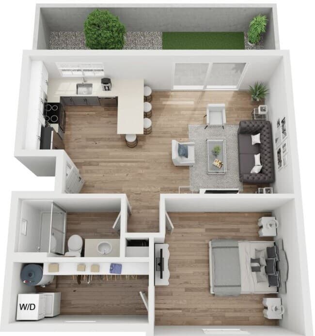 Cholla 1 185 floor plan