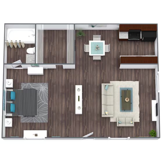 Unit 1111 1111 floor plan