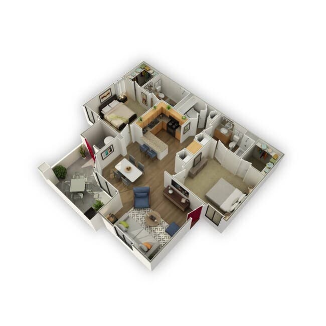 Unit C25-2094 C17-2063 floor plan