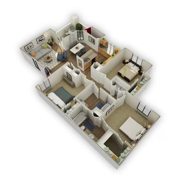 Unit D14-1049 D5-2015 floor plan