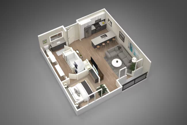 Unit 446 446 floor plan