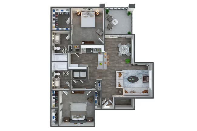 Unit 3109 3121 floor plan