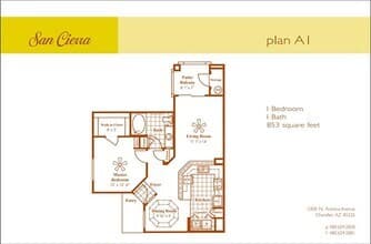 A-1 2122 floor plan
