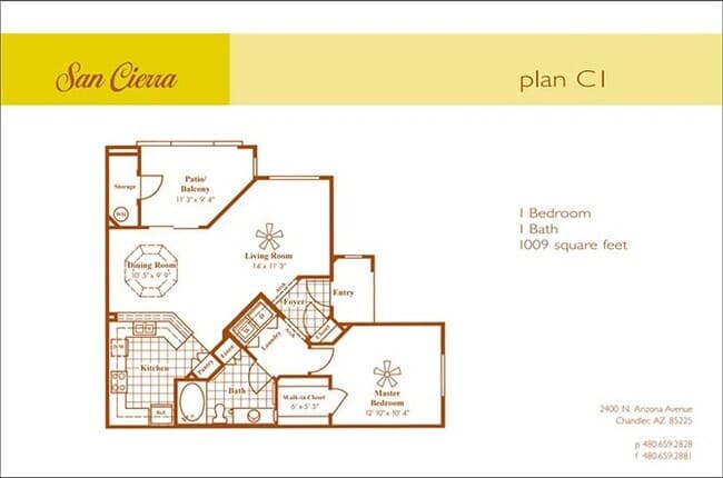 C-1 2060 floor plan