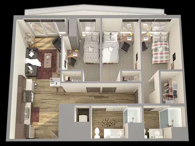 Unit Private Private floor plan