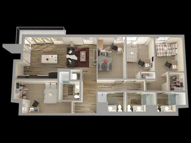 Unit Private Private floor plan