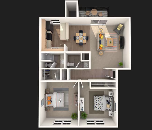 Unit 2110 2110 floor plan