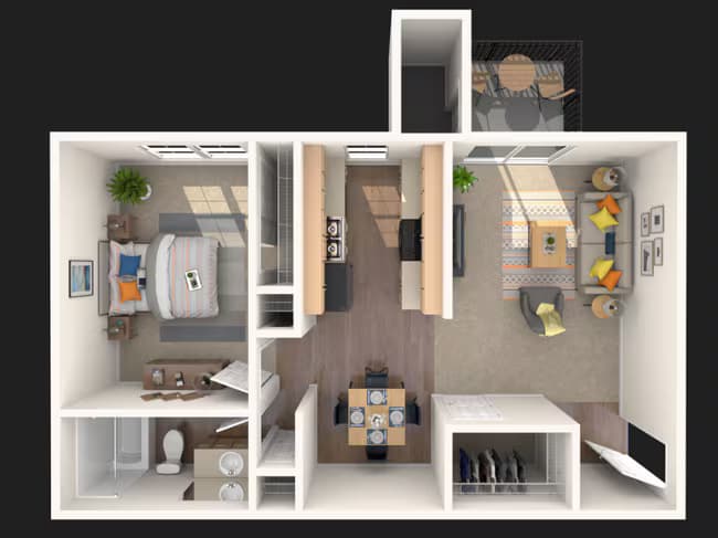 Unit 1133 1133 floor plan
