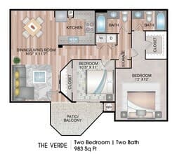 The Verde - Premium Plus 01-2017 floor plan