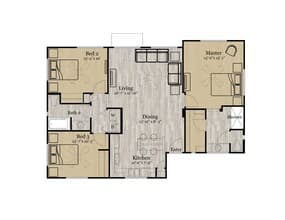 The Haven 220 floor plan