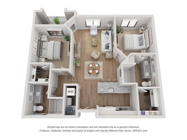 Unit 3033 2007 floor plan