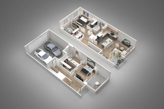 Unit A4 A4 floor plan