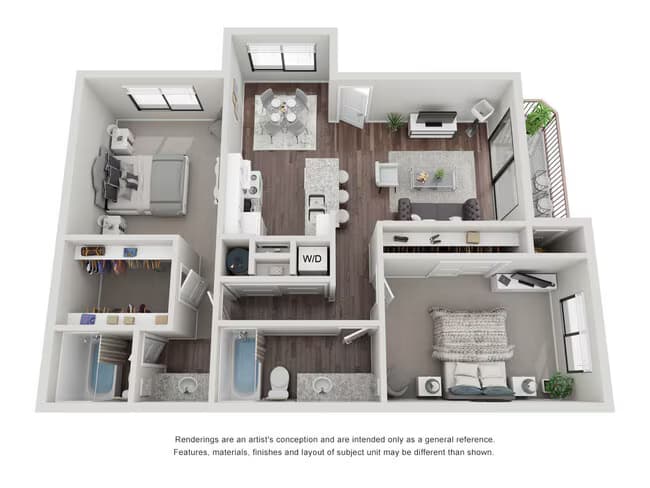 Unit 2086 2086 floor plan
