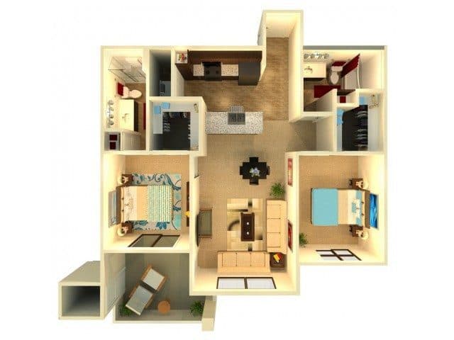 B6.1 S1032 floor plan