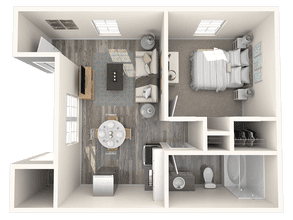 A1 822-4 floor plan
