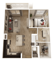 1D 1036 floor plan
