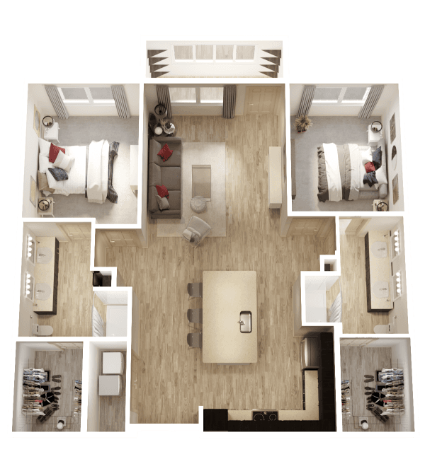 Unit 4100 4100 floor plan