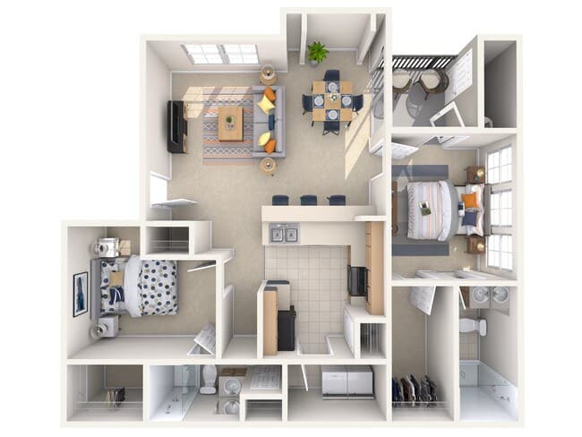 Unit 5415 5415 floor plan