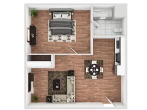 2B11P3 246 floor plan