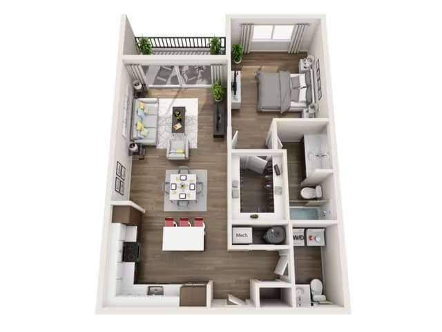 1G Building B-3231 floor plan