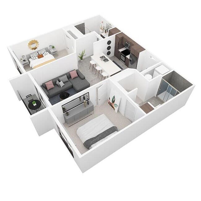 Unit S405 S405 floor plan