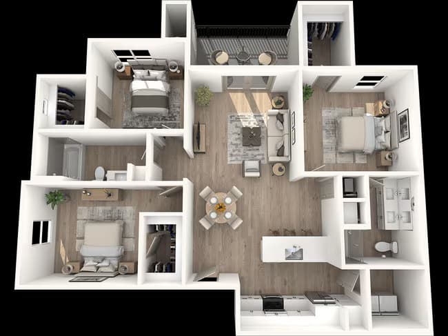 Unit 2047 2047 floor plan