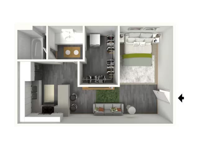 Unit Building E-E101 Building A-A115 floor plan