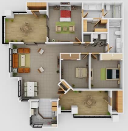 Chopin 1057 floor plan