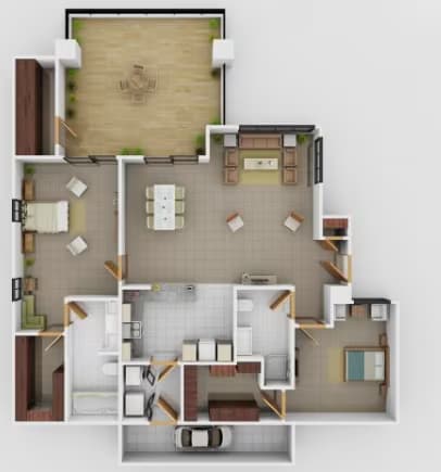 Unit 1114 1114 floor plan