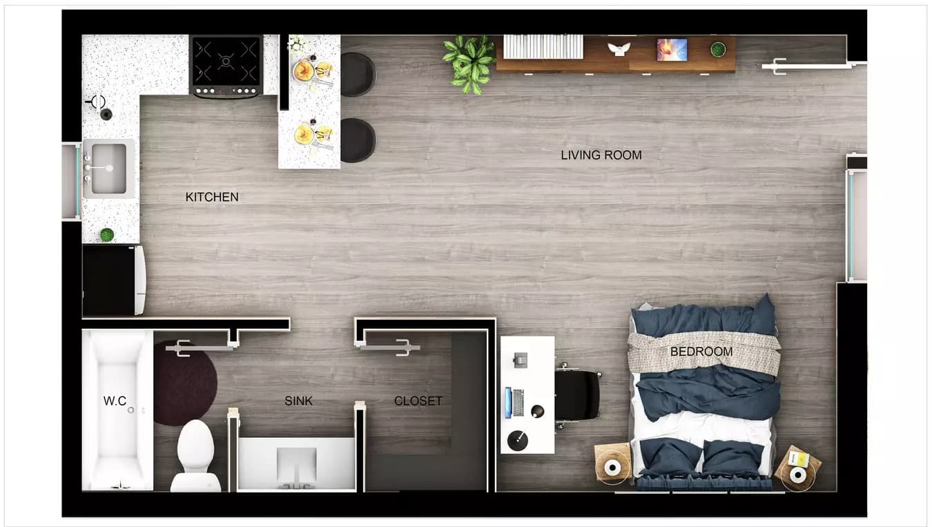 S1 Gold B-112 floor plan