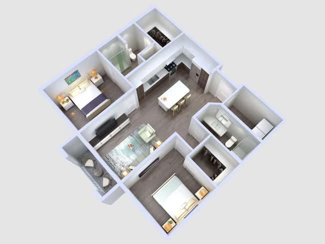 Unit 460 460 floor plan