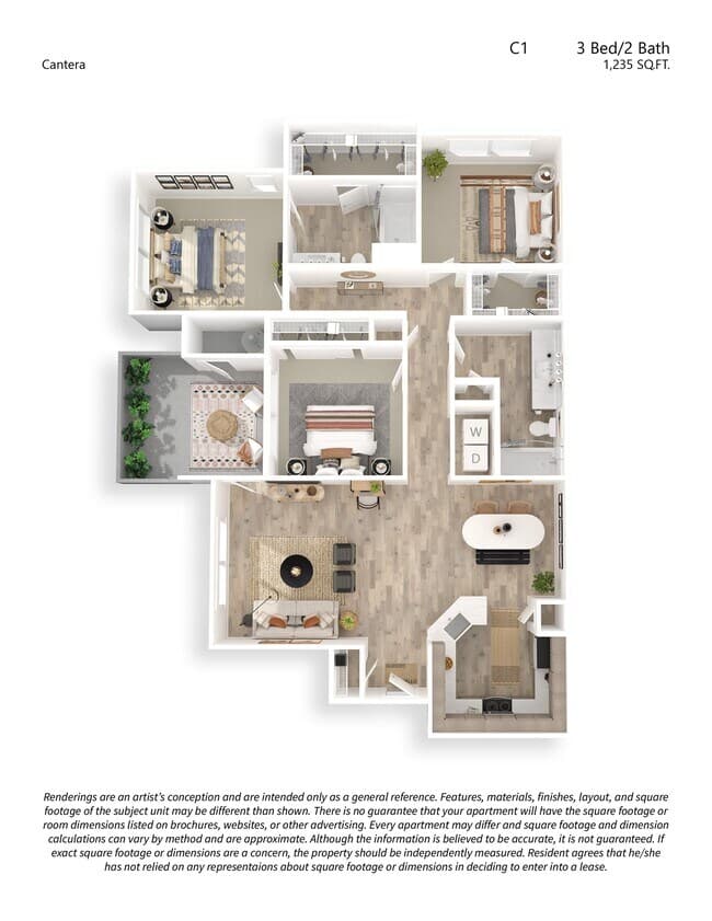 Unit 2009 1013 floor plan