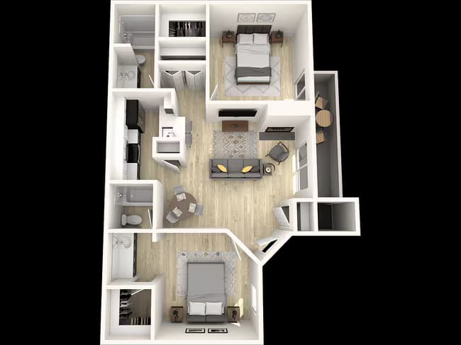 Unit 2054 2054 floor plan