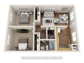 Manhattan Platinum Renovation 28-28-D floor plan