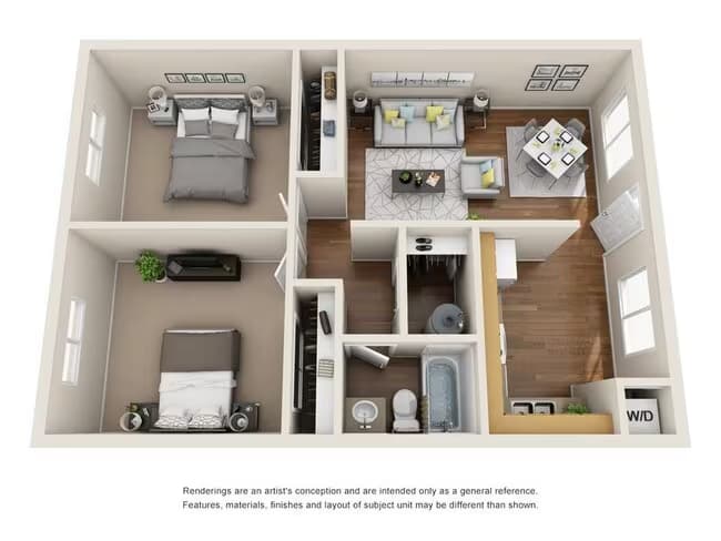 Unit 1-01-D 1-01-D floor plan