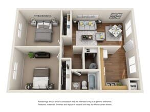 Manhattan 4-04-B floor plan