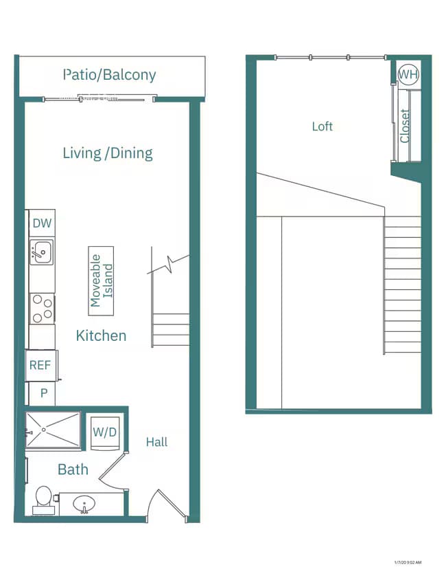 Unit 1512 2534 floor plan