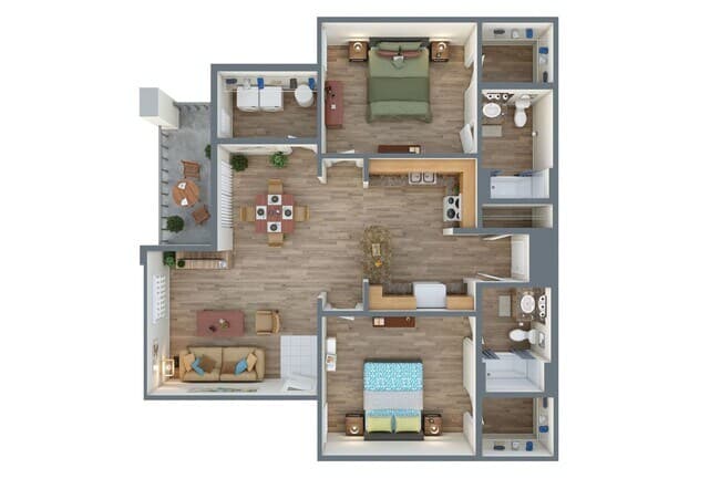 Unit 352 352 floor plan