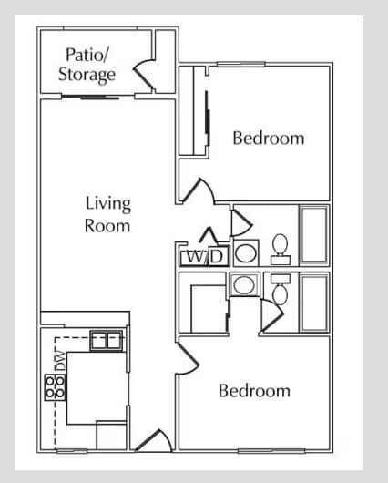 Unit 207 207 floor plan