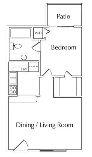 Unit 223 223 floor plan