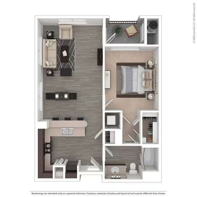 Unit 2043 2090 floor plan
